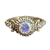 Anillo Diosa Triple Luna con Zirconias | Bronce o Alpaca