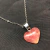 Dije Corazón de Piedra Natural