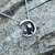 Collar con dije en Plata 925 Gatitos en Luna y Zirconias - comprar online