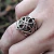Anillo Nudo de Bruja con Triquetas Doble Caña - Amarrarte
