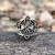 Anillo Nudo de Bruja con Triquetas Doble Caña - tienda online