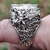 Gran Anillo del Arcángel Miguel con Espada Alada - Amarrarte Mayorista