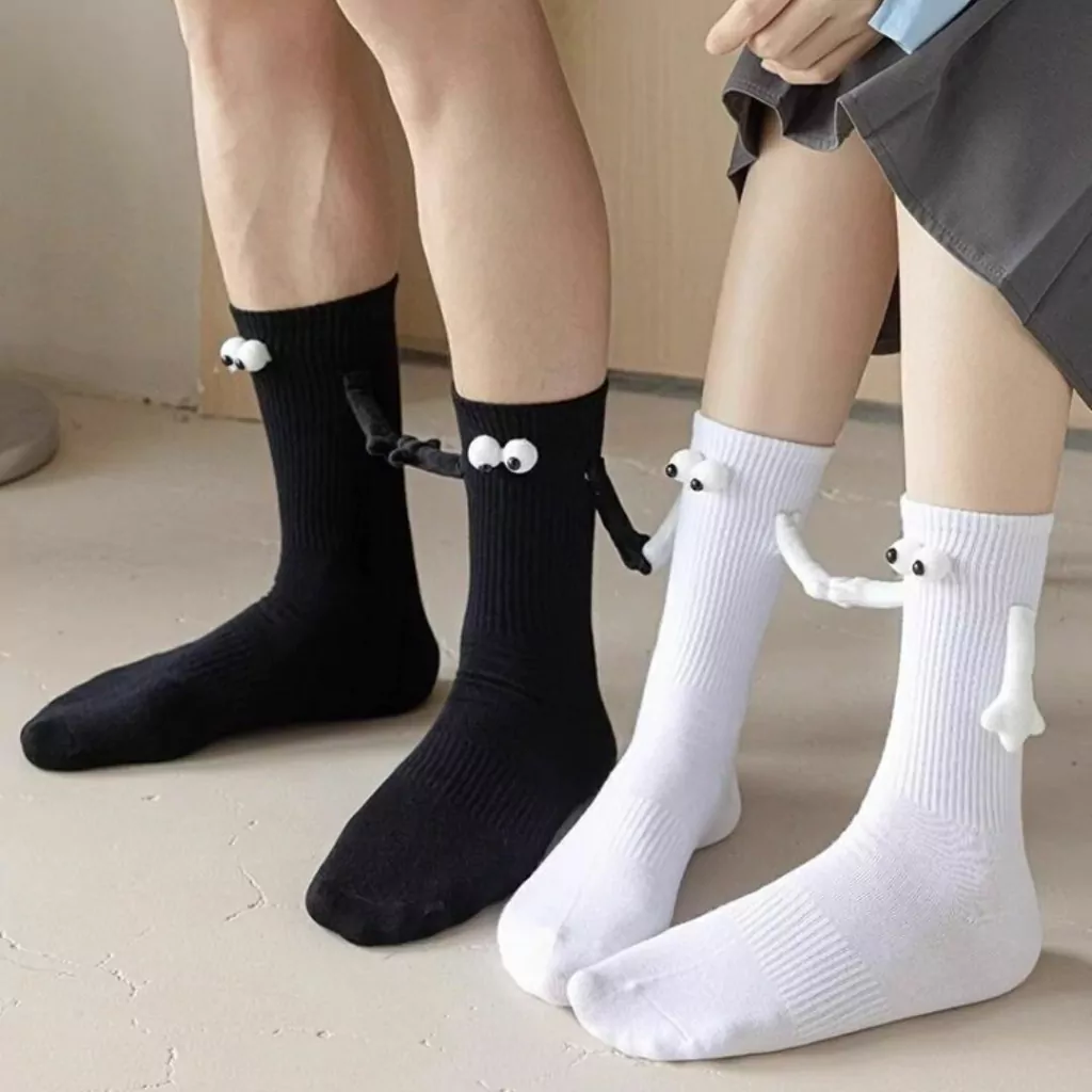 Medias De Manitos y ojitos con iman