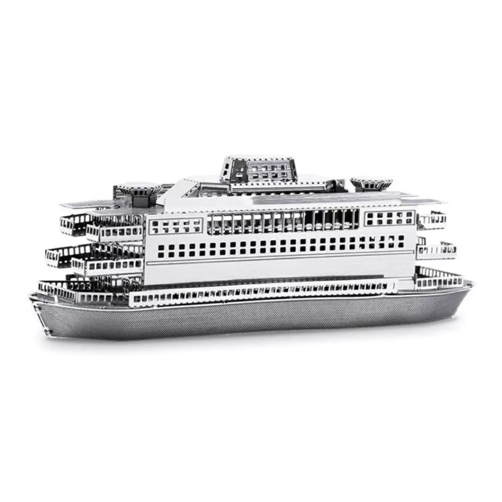 Puzzle Rompecabezas Metalico 3d Crucero Ferri Fantasia Metal