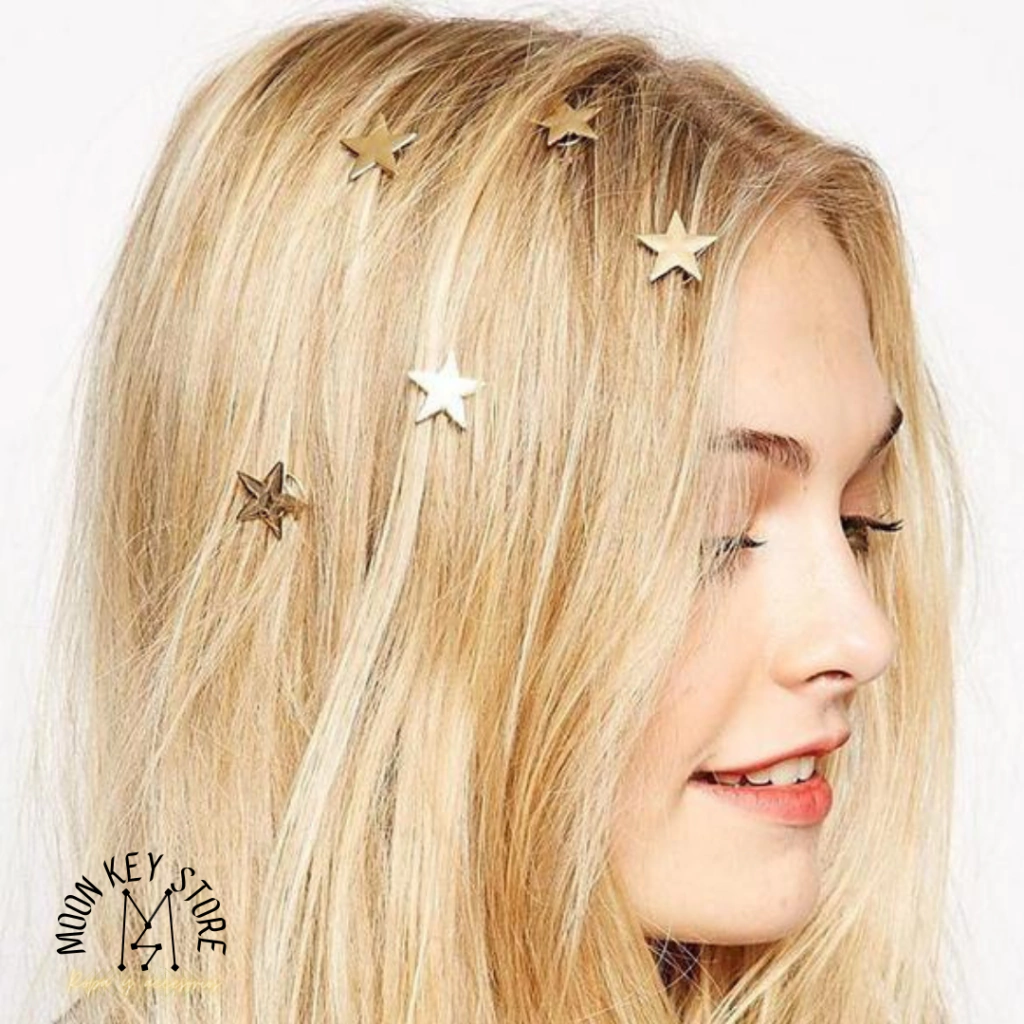Accesorio Estrellas Para el cabello Set X 5