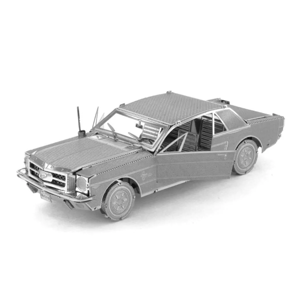 Rompecabezas Metálico 3D Coleccionable Carro Ford Mustang 1965