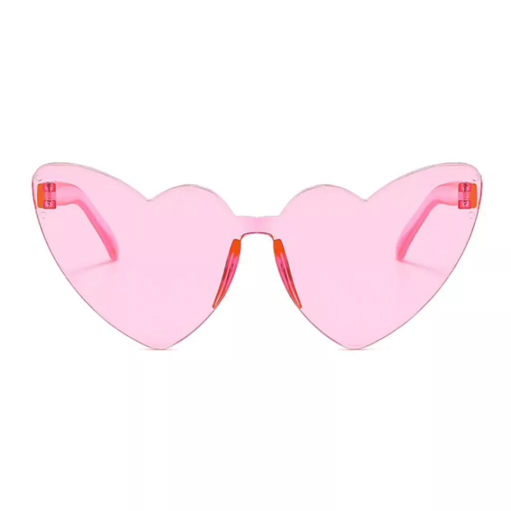 Gafas Niña infantiles Corazon Polivinilo Rosadas