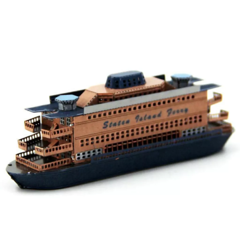 Puzzle Rompecabezas Metalico Color 3d Crucero Ferri Fantasia Color