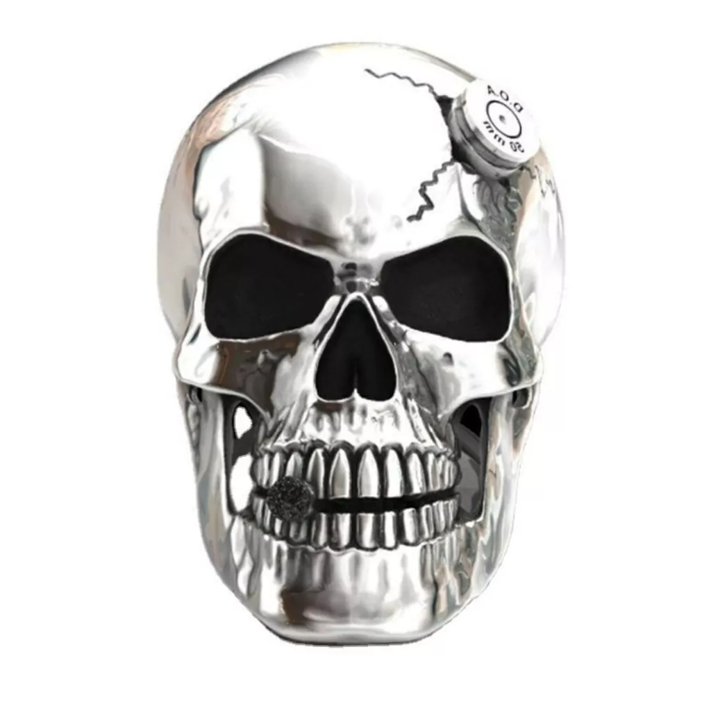 Anillo Cráneo Calaveras Skull Acero Harley Davison Rock