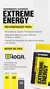 Extreme Energy Bebida isotonica energetica con cafeina 580grs / 7 lts NUTREMAX en internet