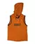 Imagen de Musculosa con capucha de algodón Línea Together Naranja