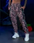 Babucha Squat Proof Animal Print Rosa
