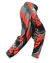 Babuchas FORCE Estilo Retro Diagonales Rojas - tienda online