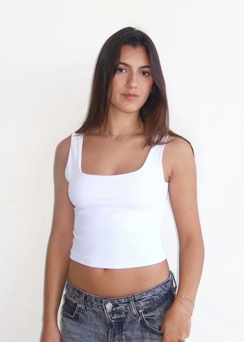blusa maya branca