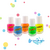 Tinta para unhas neon - A base de água