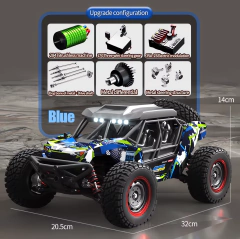 Imagen de Auto Rc Utv Pro Brushless Alta Velocidad 4x4 Radio Control Azul