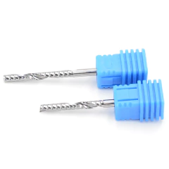 Fresa Router Cnc 1 Filo Ø 3.175mm Upcut 17mm 1/8 Metal Duro - 2 UNIDADES