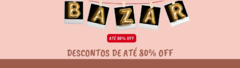 Banner da categoria Bazar