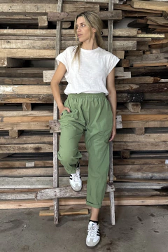 Pantalón Gouna Verde Palta