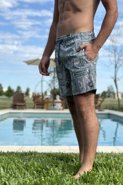 Short de Baño Taiba Estampado - comprar online