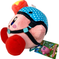 Kirby and the Forgotten Land Peluche Toy Hammer Kirby 15cm - anicom