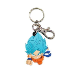 Llavero Dragon Ball S Chibi Super Saiyan Blue Goku Dash