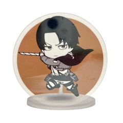 Attack On Titan PIN Nendoroid Levi SDCC Exclusiva 4cm