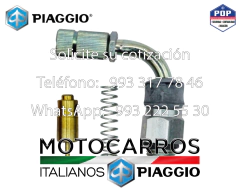 Piaggio Carburador Tapa y Guia Chicote Ahogador [1A000542] (kit)