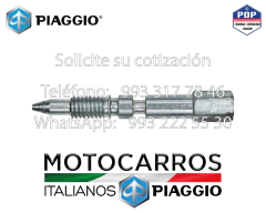 Piaggio Carburador Tornillo Drenado Cuba [1A010096]