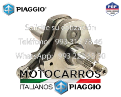 Piaggio Ciguenal y Biela Completo [1A011066] (NXT+ 2023-26) - Motocarros Italianos Piaggio
