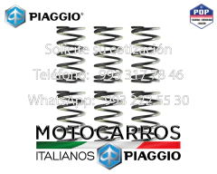 Piaggio Resortes Clutch [1A012156-KIT] (kit) (6 piezas)