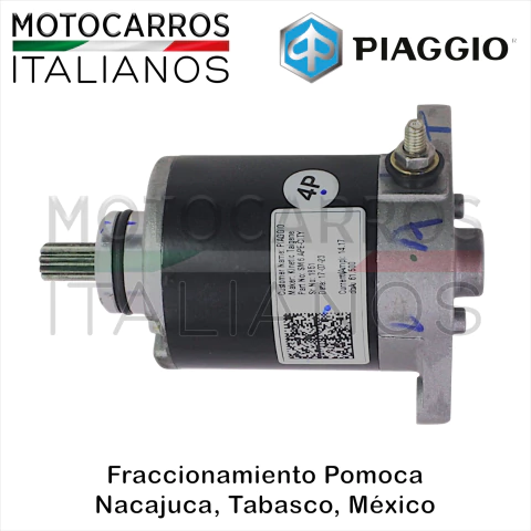 Piaggio Motor Arranque Completo [1A018642R] (NXT+ 2023-) - comprar en línea
