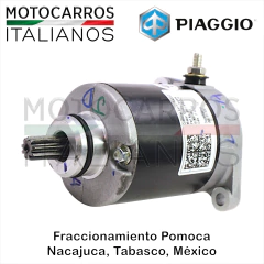 Piaggio Motor Arranque Completo [1A018642R] (NXT+ 2023-) - Motocarros Italianos Piaggio