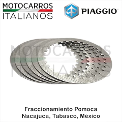 Piaggio Discos Separadores Metalicos Clutch [1A019390-KIT] (kit) (Dx230) (6 piezas) en internet