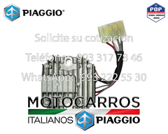 Piaggio Regulador Voltaje [1D000671R] - Motocarros Italianos Piaggio