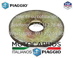 Piaggio Arandela Plana Superior Amortiguadores [6066] (10.5x38)