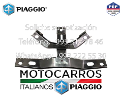 Piaggio Base Moldura Frontal Central Plata [6B002586] (NXT+) - comprar en línea