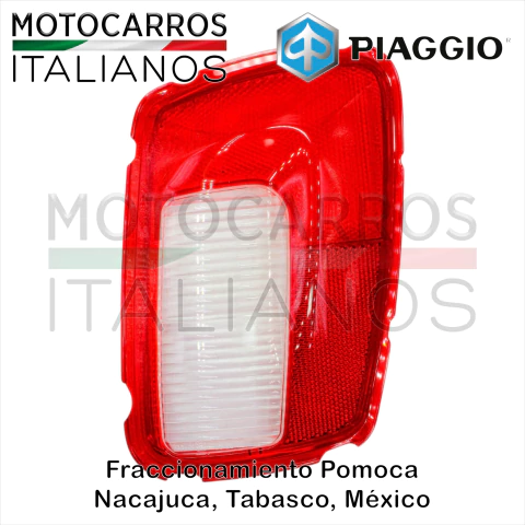 Piaggio Mica Calavera Trasero Derecho [6D000421] - comprar en línea