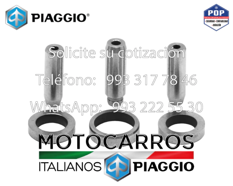 Piaggio Guias y Asientos Valvulas [83055R] (kit)