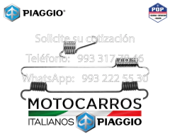 Piaggio Resortes Balatas Delantero/Trasero Izquierdo [B003002-KIT] (kit) (3 piezas)