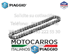 Piaggio Cadena Bomba Aceite [B015026] (48 eslabones) - Motocarros Italianos Piaggio