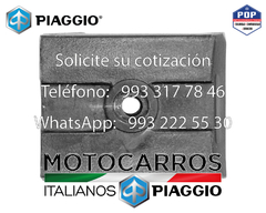 Piaggio Moldura Remate Lateral Plastico Frontal [B024855] (gris oscuro)