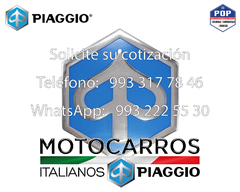 Piaggio Emblema Panel Frontal PIAGGIO Hexagonal [B042485]
