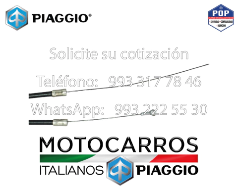 Piaggio Chicote Acelerador Completo [B073470R] (298.320)
