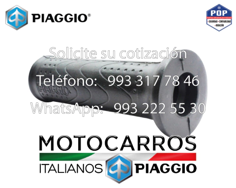 Piaggio Empunadura o Punos Manubrio Izquierdo [B073848]