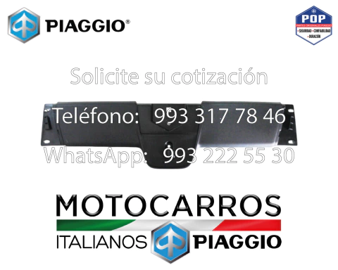 Piaggio Moldura Frontal Central [B073872]