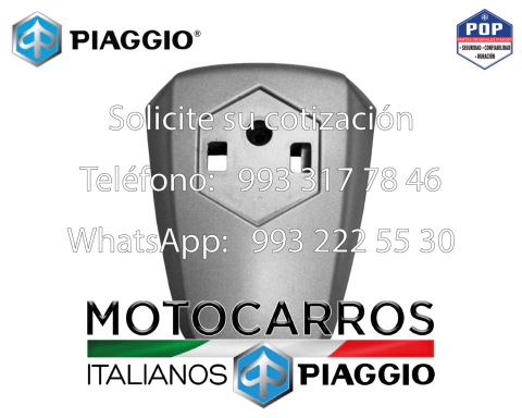 Piaggio Moldura Porta Emblema Frontal [B073875SL]