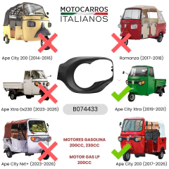 Piaggio Moldura Faro Delantero Izquierdo [B074433]