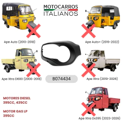 Imagen de Piaggio Moldura Faro Delantero Derecho [B074434]