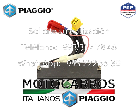 Piaggio ECU Computadora Control Gas LP [B075861] (City)